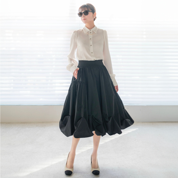 Skirt "Luxe noir"