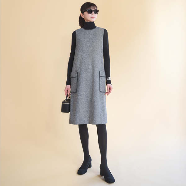 Classic Tweed "Tank Dress"