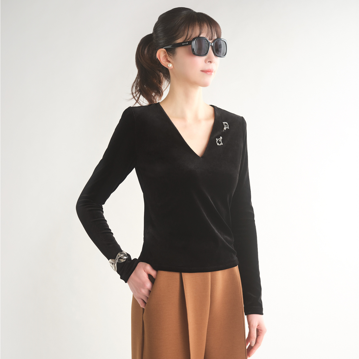 Velour Top “Cool Lady”