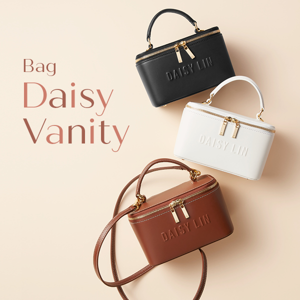 Bag "Daisy Vanity" & DAISY Shoulder Strap
