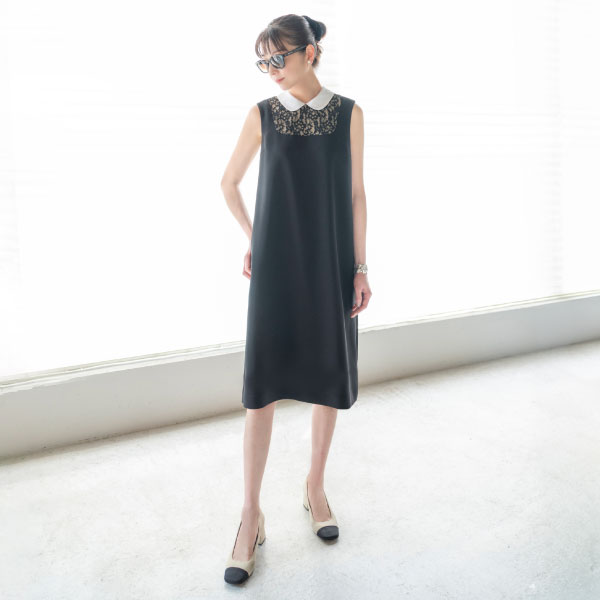 Grace Collar Dress