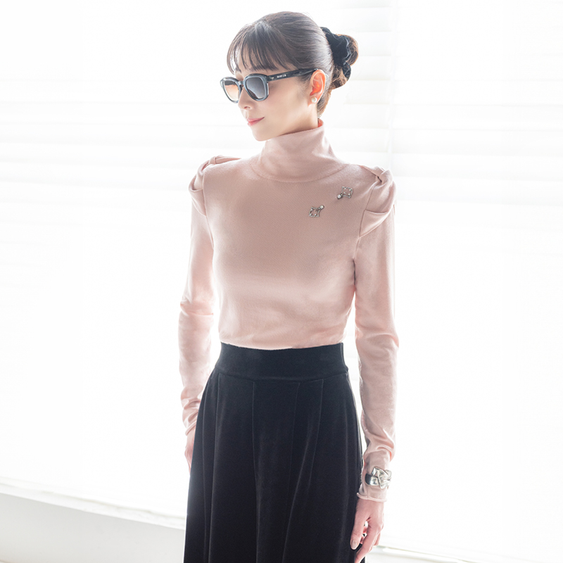 Rose Shoulder Knit