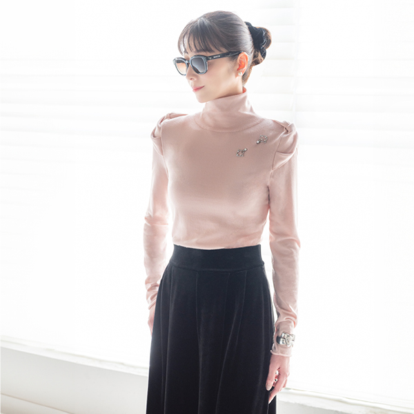 Rose Shoulder Knit