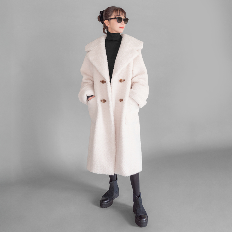 Coat "Elegant Teddy Long"