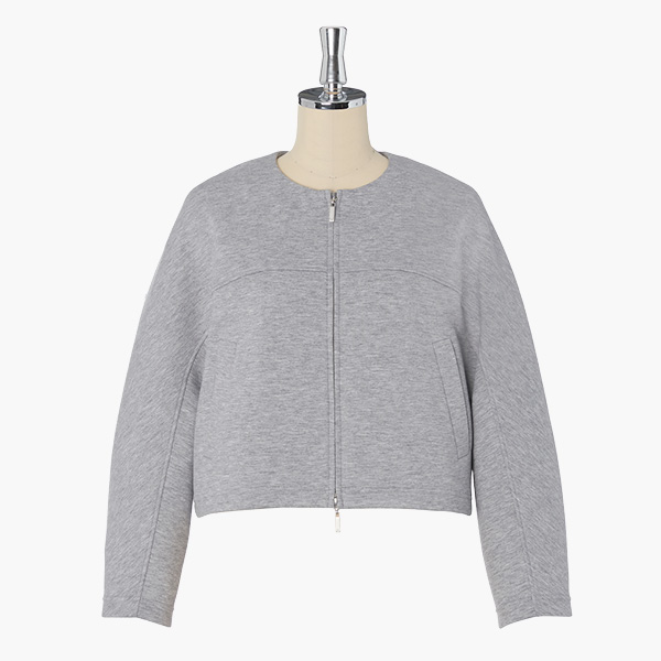 ミルフィーユ スウェット Stylish Blouson (Sophie Gray)