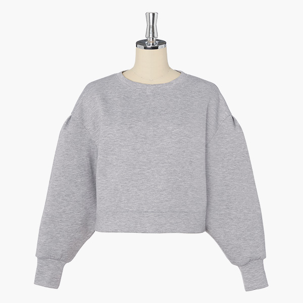 ミルフィーユ スウェット Daisy Puff Pullover (Sophie Gray)