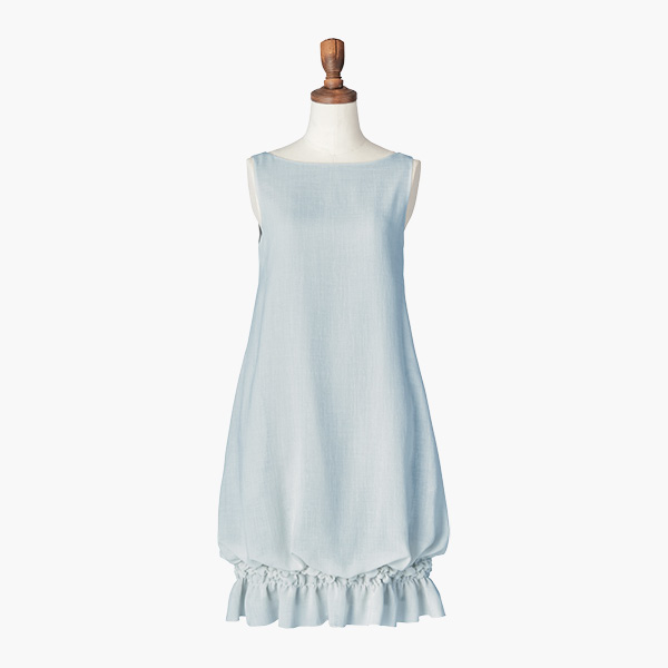 Dress "DAISY TRAVEL Slim Perfect" (Saxe Blue)