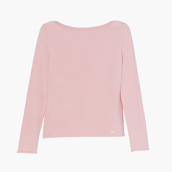 しっとりウール "Prima Knit Top" (Daisy Pink)