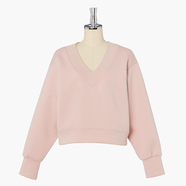 ミルフィーユ スウェット Lady V Pullover (Daisy Pink)