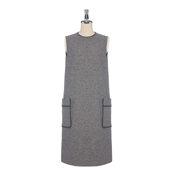 Classic Tweed “Tank Dress“ (Heather Gray)