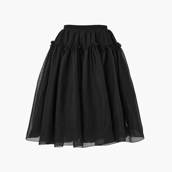 【Sample】Parfait Skirt (Black Black)