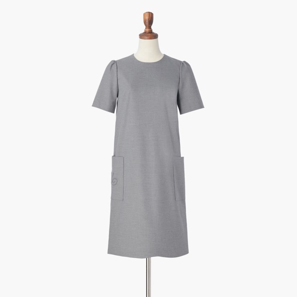 Dress “Daisy Elegant Sleeve” (Gray)
