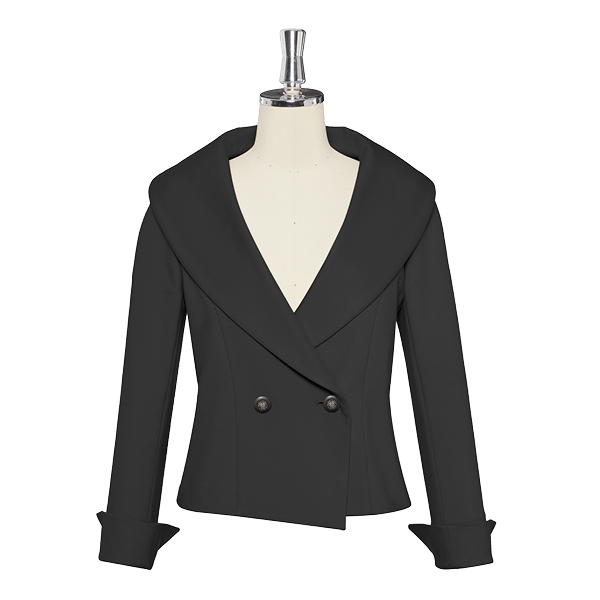 KOGAO Elegant Jacket(Black Black)