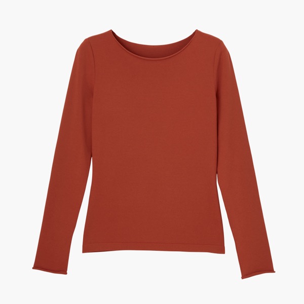 Washable Taylor Top (Mature Terracotta)