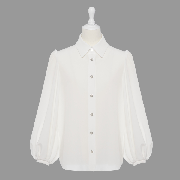 Blouse "Lady Puff"(White)