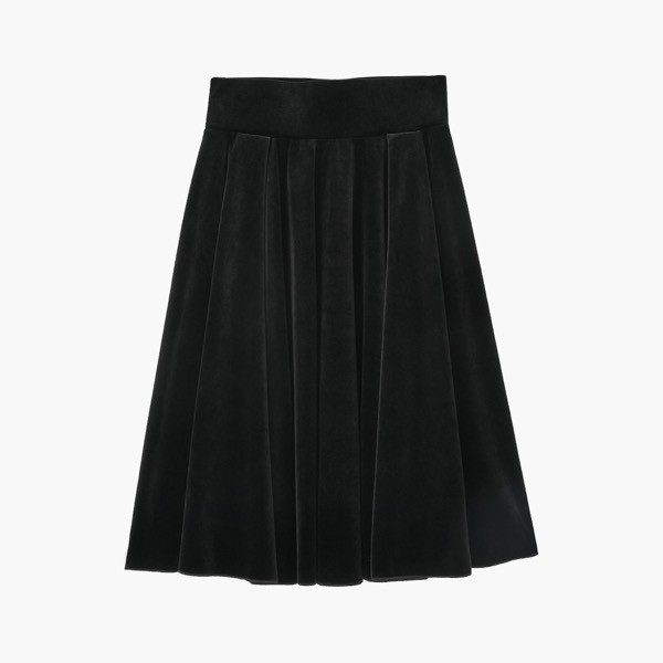 Skirt "Swing Flare"(Velvet Black)