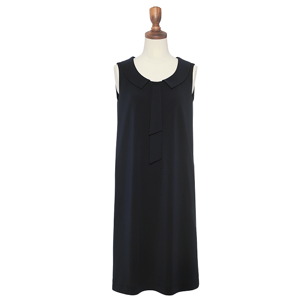 Graceful Jersey Dress(Midnight Blue)