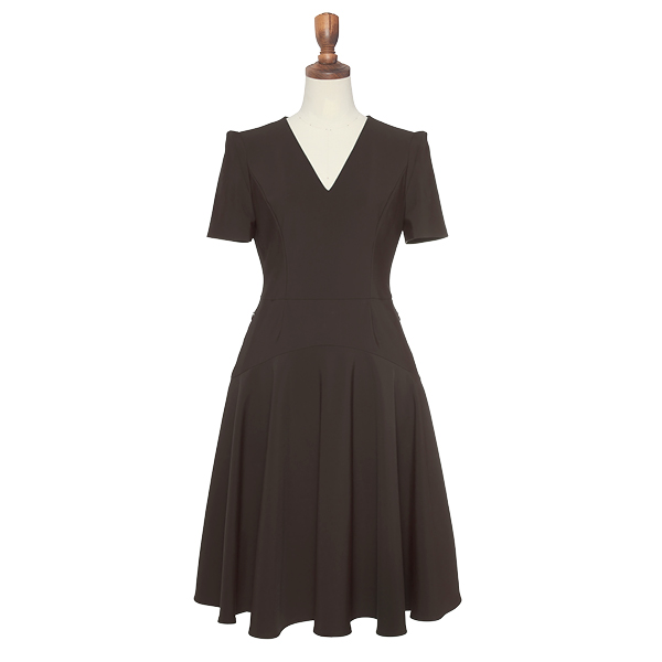Cool Elegance Dress(Charcoal Gray)