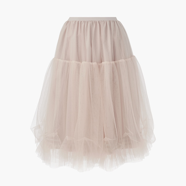 Skirt “Prima Tulle Ⅱ” (Powder Beige)