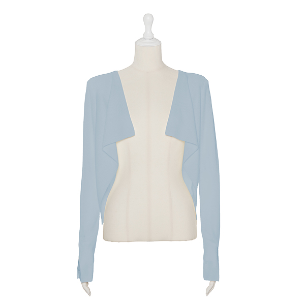 Two-Way Seaweed Cardigan(Saxe Blue)