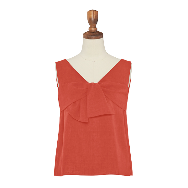 Cool Ribbon Top(French Orange)