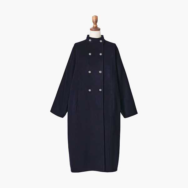 Double Face "High-end Coat" (Midnight Blue)