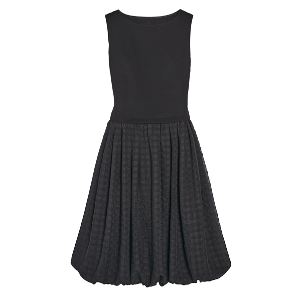 Dress “Lady Souffle” (Black Black)