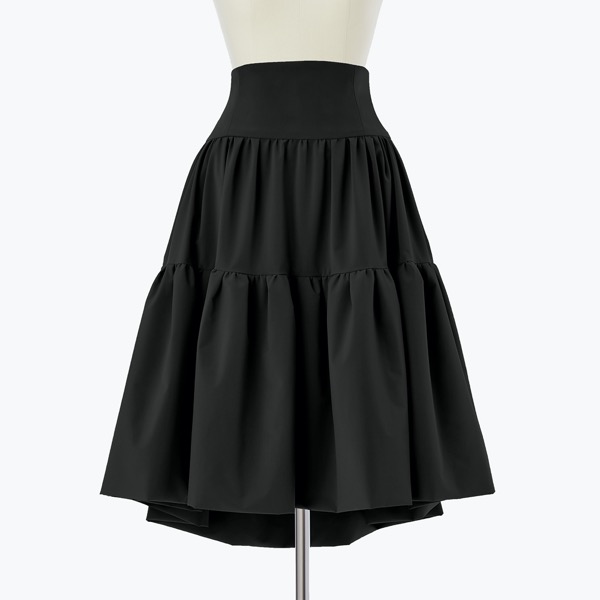 Skirt “Lady Tuxedo” (Black Black)