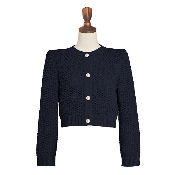 Cardigan “Lady Pearl” (Midnight Blue)