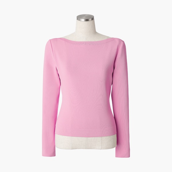 Knit ”Washable Prima Top” (Pink)