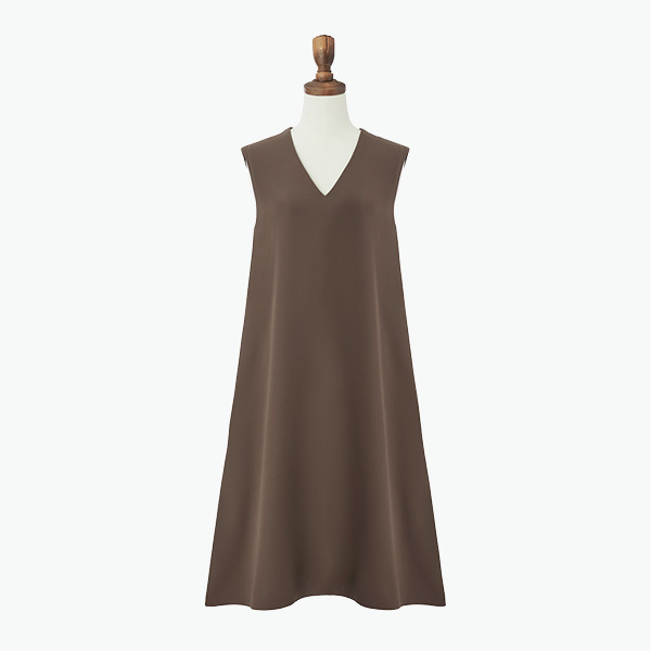 Dress "Bell Flare" (Antique Brown)