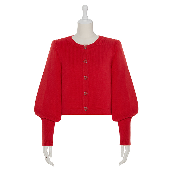 Tulip Cardigan(Red)