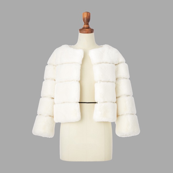 Love Fur Jacket "Snow Princess" (White)
