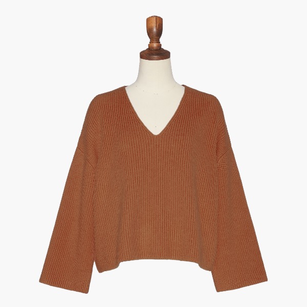 Angel Hair Sweater "Lady V" (Terracotta)