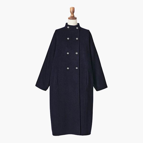 Double Face "High-end Coat" (Midnight Blue)