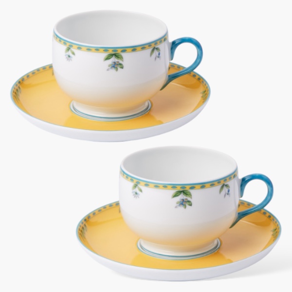 Jean Louis Coquet Limoges Cap & Saucer 2個セット